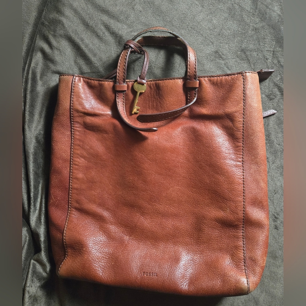 Fossil Congac Camilla Convertible Backpack/Tote